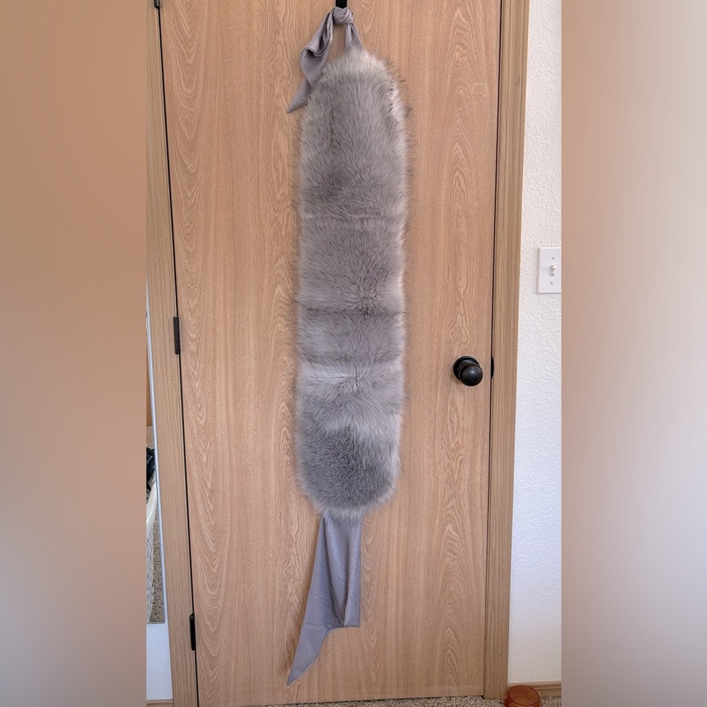 Faux fur wrap for arms/shoulders